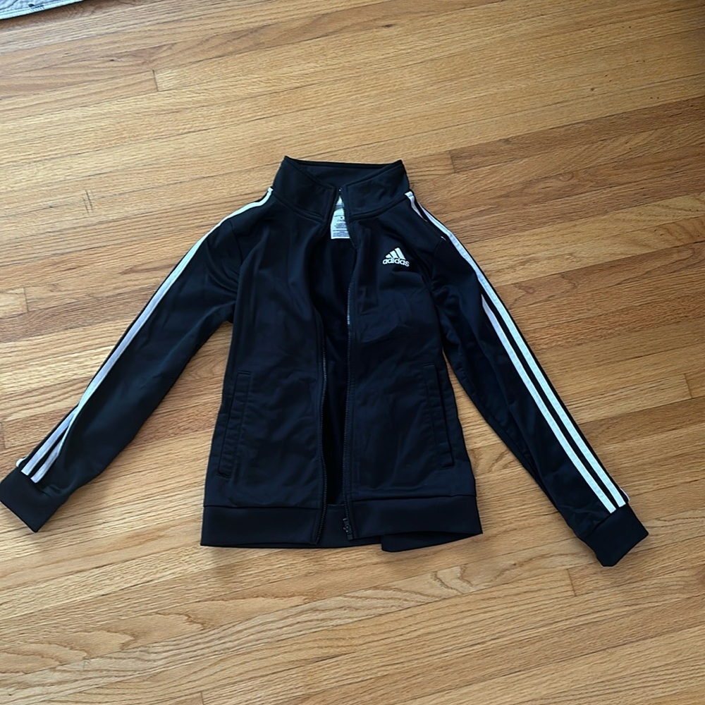 Kids Black Adidas Jacket